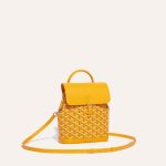 Goyard Alpin Mini Backpack Yellow - Image 4